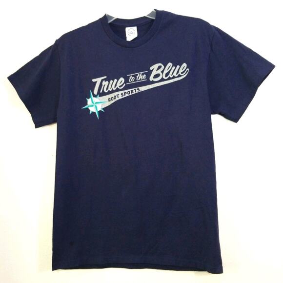 Seattle Mariners MLB blue Baseball T-shirt tee M - Picture 1 of 6
